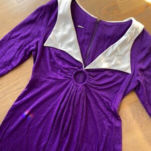 Lot of 2 vintage 1960s maxi dresses